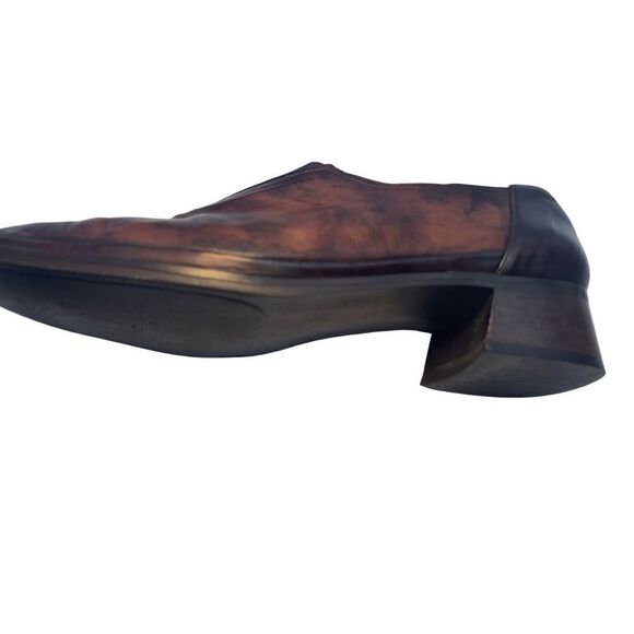 Rangoni Firenze Women's Italian Shoes with block heel size 8.5AAA  narrow - Picture 7 of 16